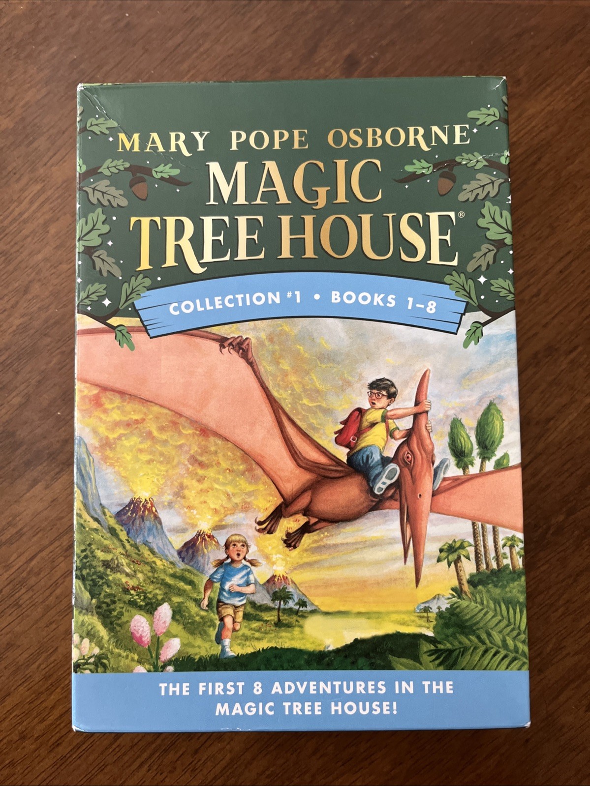 Magic Tree House Box Set Books 1-8 by Mary Pope Osborne