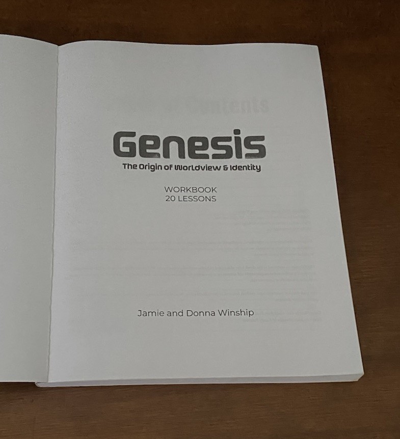 Genesis: the Origin of Worldview and Identity (Workbook)
