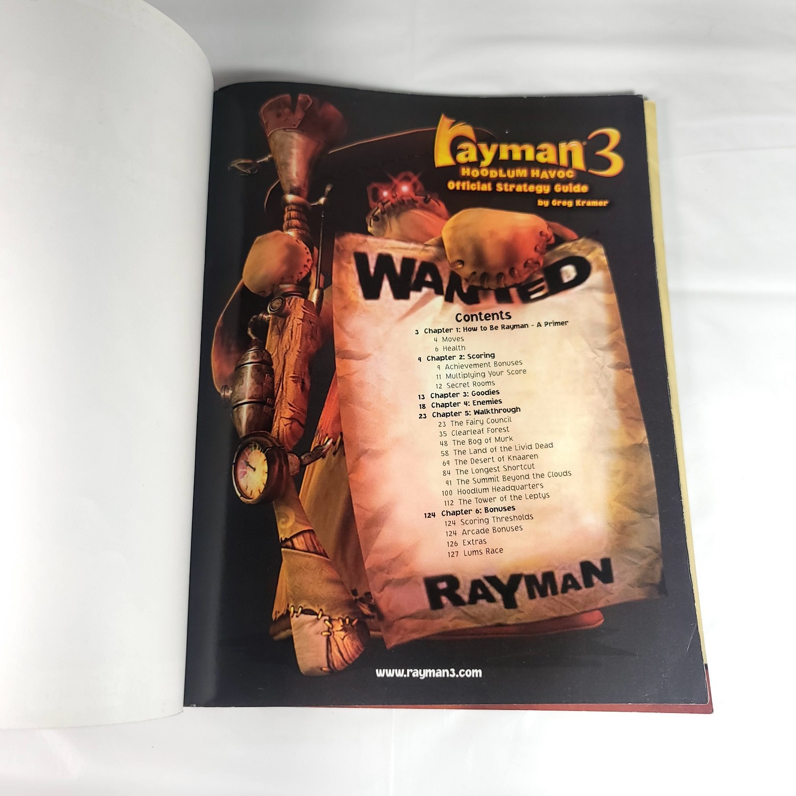 Rayman 3: Hoodlum Havoc Official Strategy Guide BradyGames GC PS2 Xbox PC