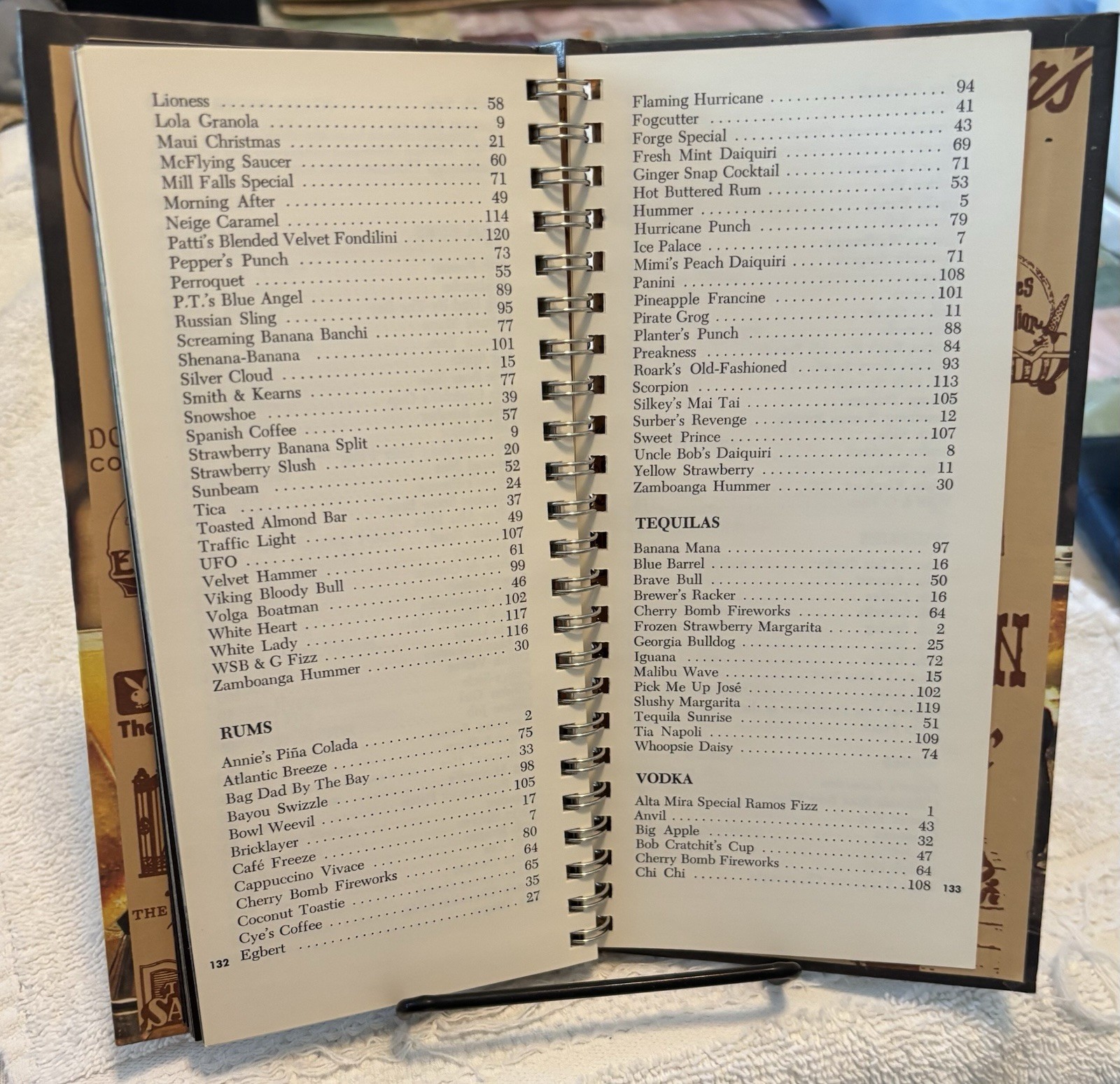 Benson & Hedges Vintage Cookbook Bartending Drink Recipes