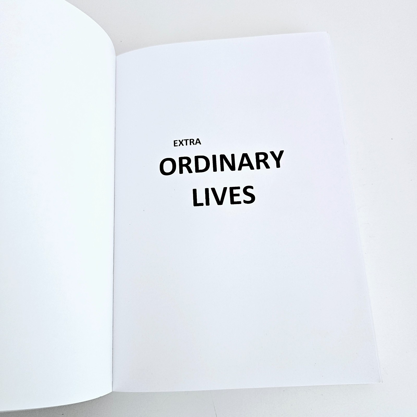 Extra Ordinary Lives Steve Wilson Life Writing Class Redcliffe QLD Book