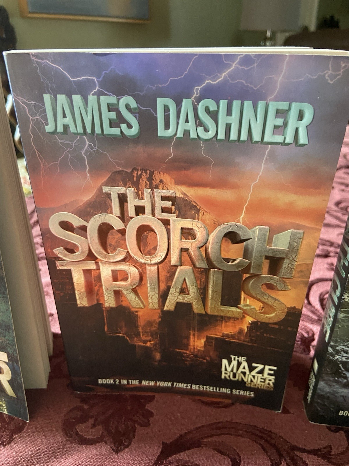 Maze Runner Series James Dashner 5 TRADE PAPERBACKS VG+ FREE SHIPPING