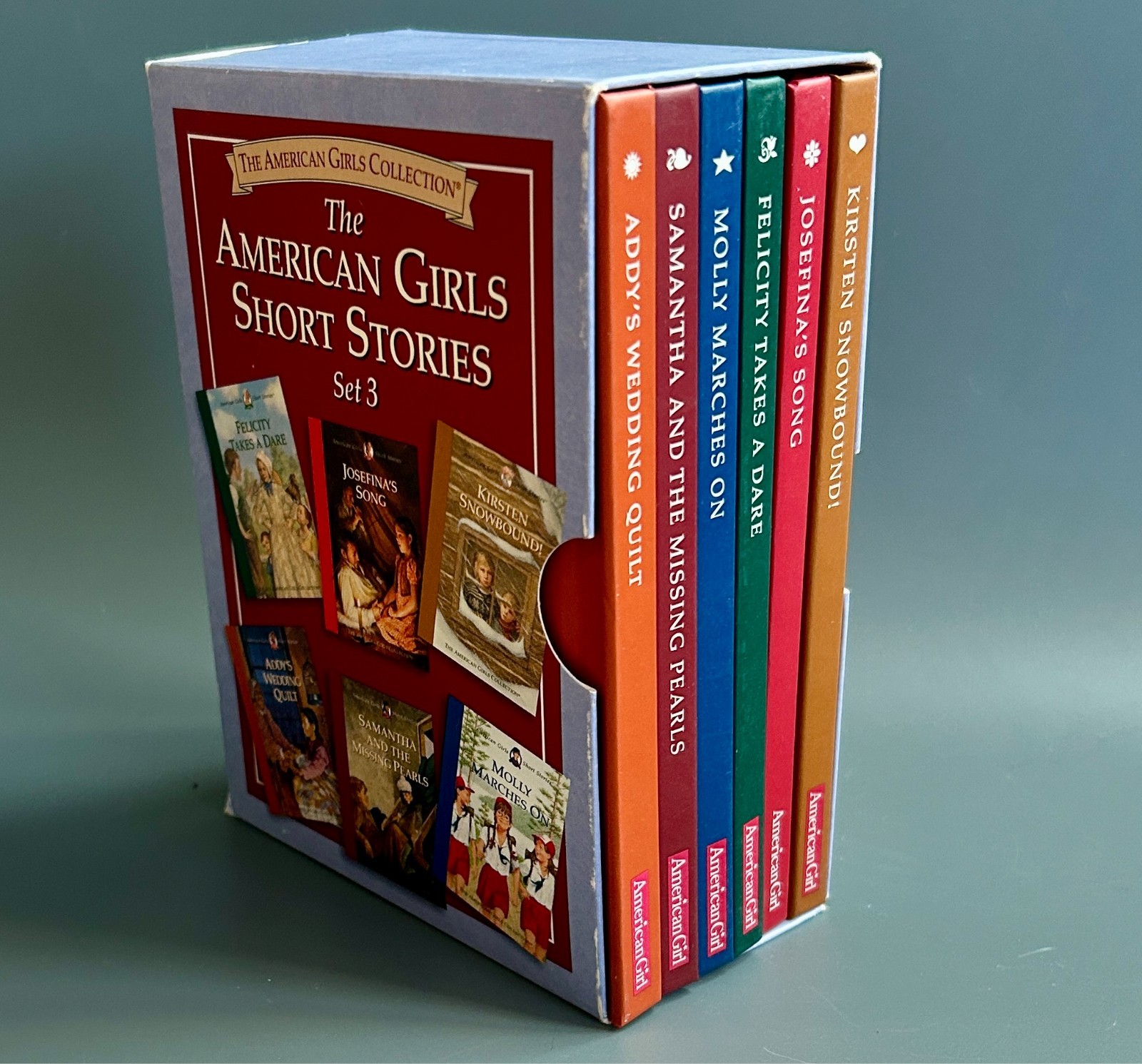 The American Girls Short Stories Set 3 – 6 Hardcover Books – Very Good -Slipcase