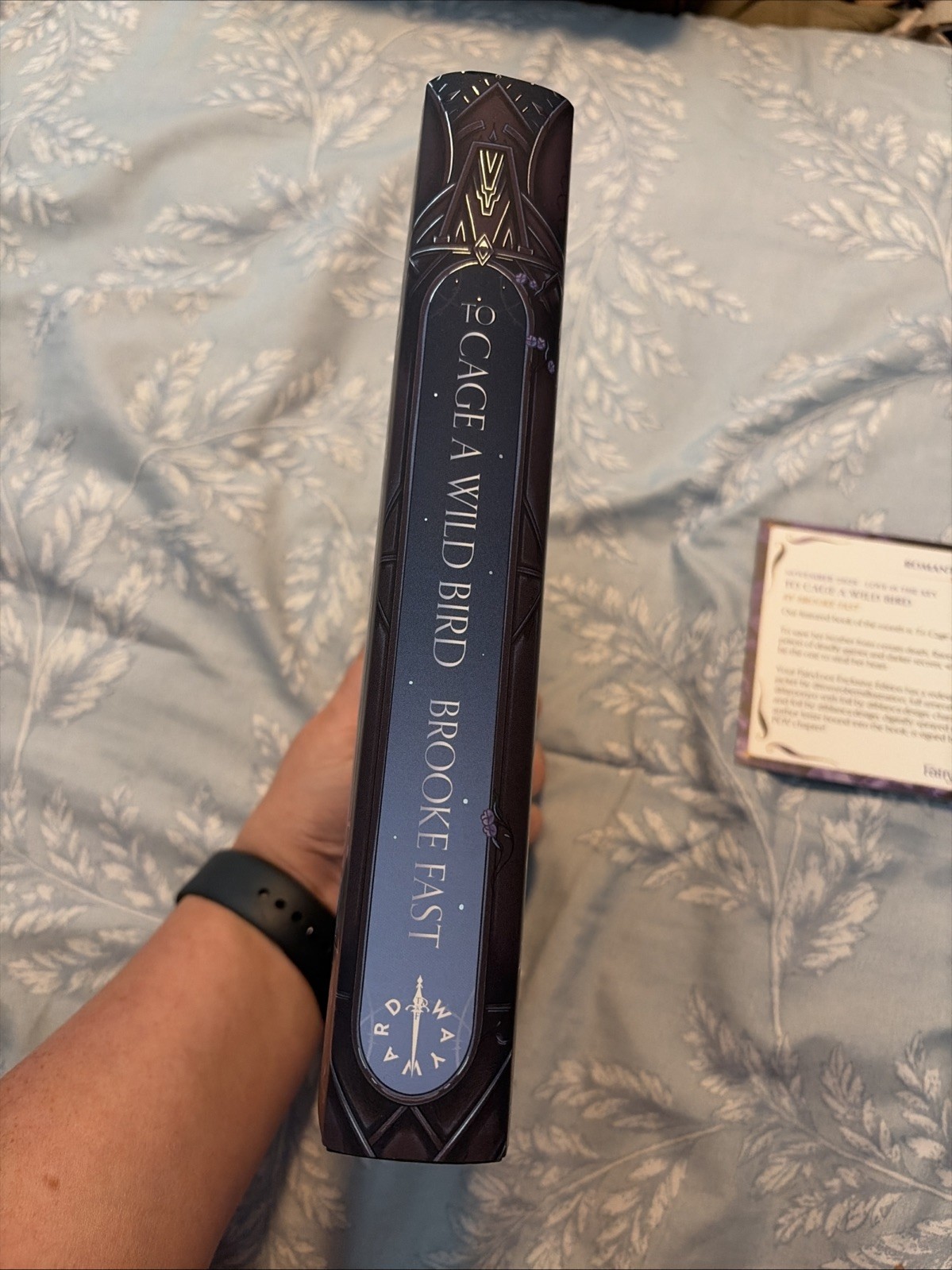 To Cage A Wild Bird By Brooke Fast Fairyloot Edition Signed