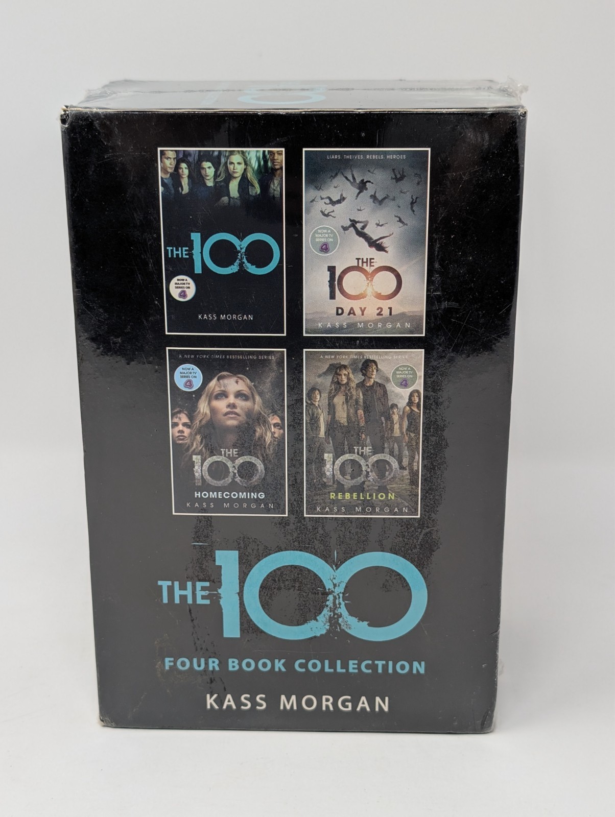Kass Morgan The 100 Series 4-Book Collection Set, Brand New Sealed!