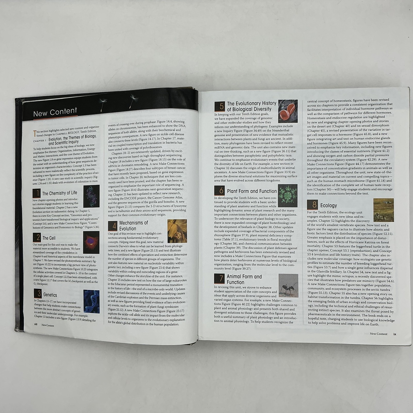 Campbell Biology Reece Urry Cain Wasserman 2014 10th Edition Black HC Pearson
