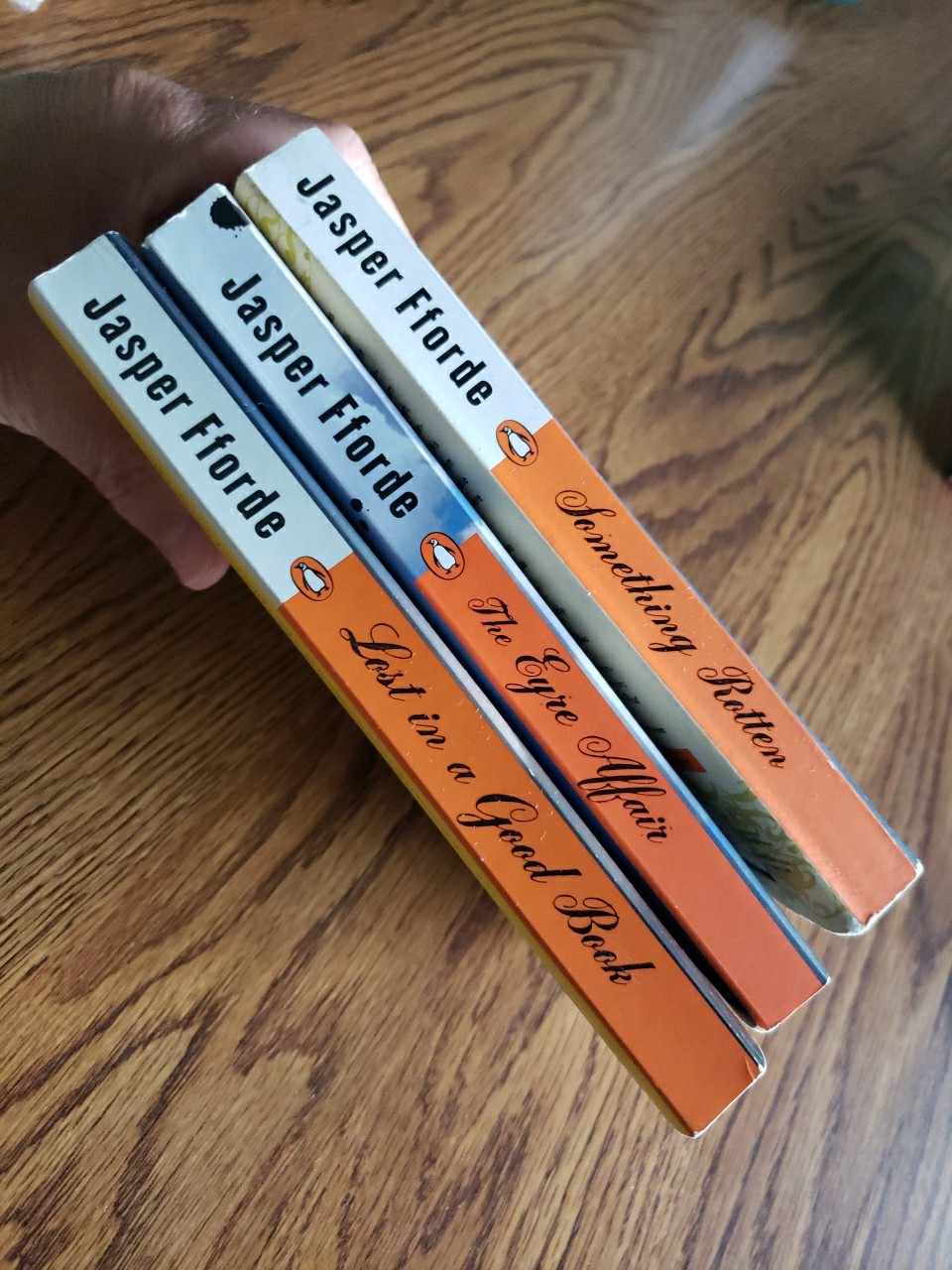 Lot Of 3 Jasper Fforde Books Thursday Next Novels Paperbacks Eyre Affair, Rotten