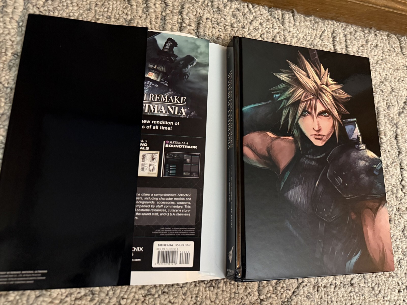 Final Fantasy VII Remake Material Ultimania HC Square Enix Book