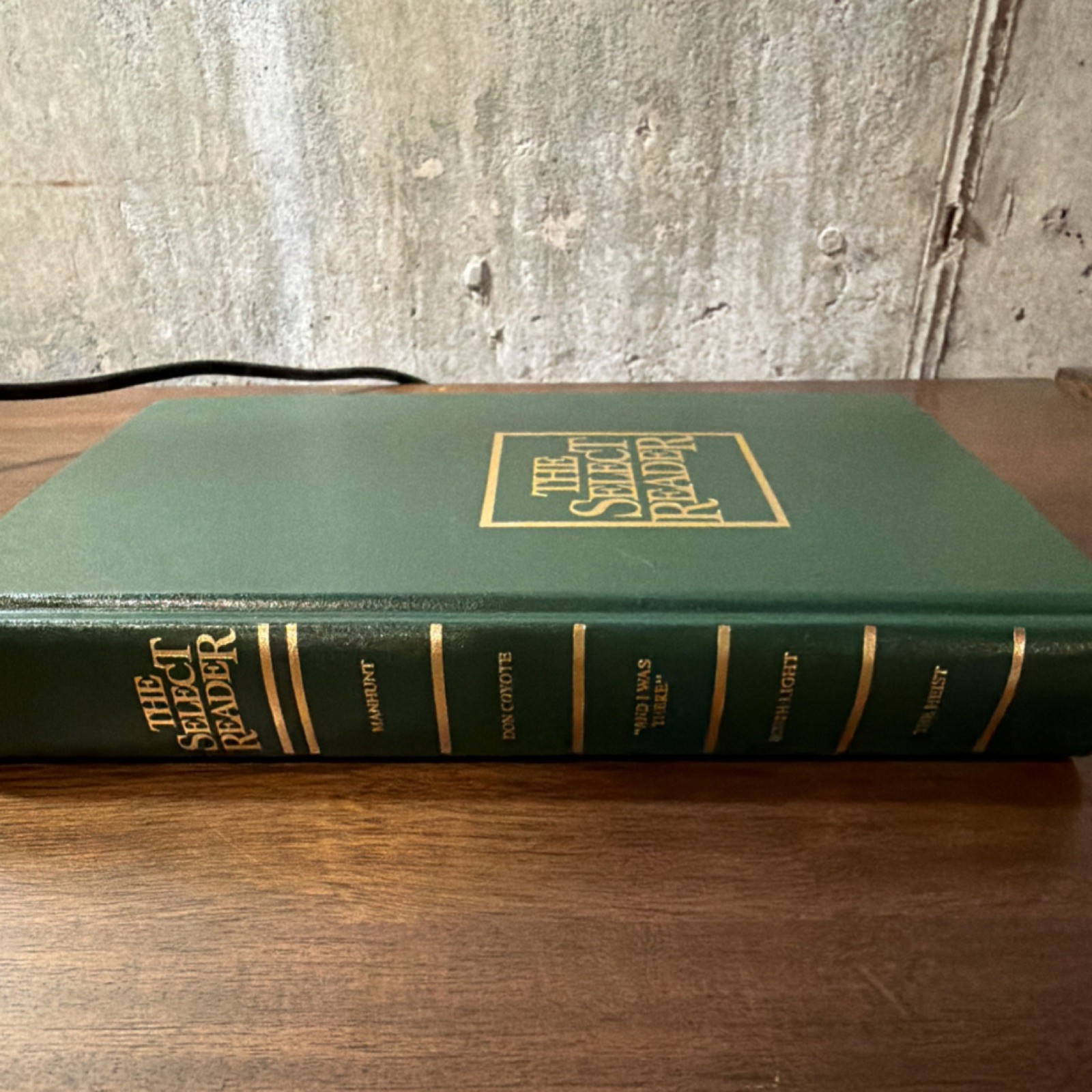 TSR The Select Reader, HC 1986 DJ, Nonfiction True Crime History Travel