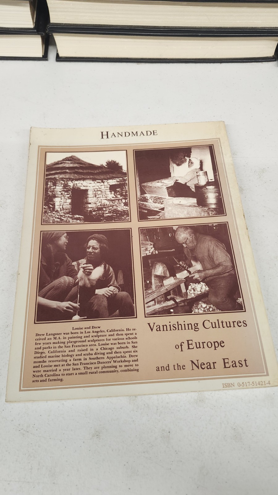HANDMADE (VANISHING CULTURES OF EUROPE AND THE NEAR EAST) By Drew Langsner