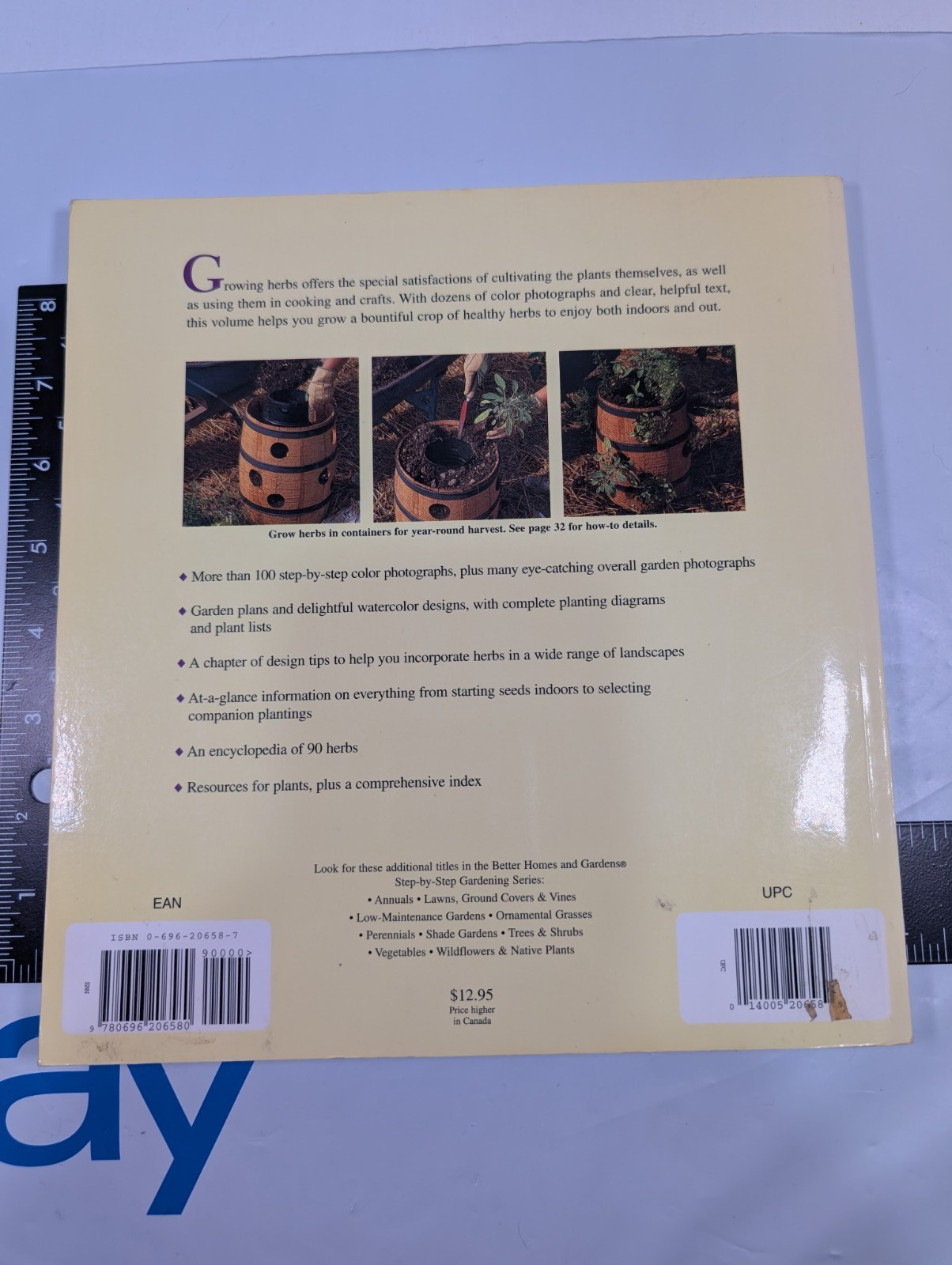 Better Homes and Gardens step by step HERBS Book 132 pages Illustrated