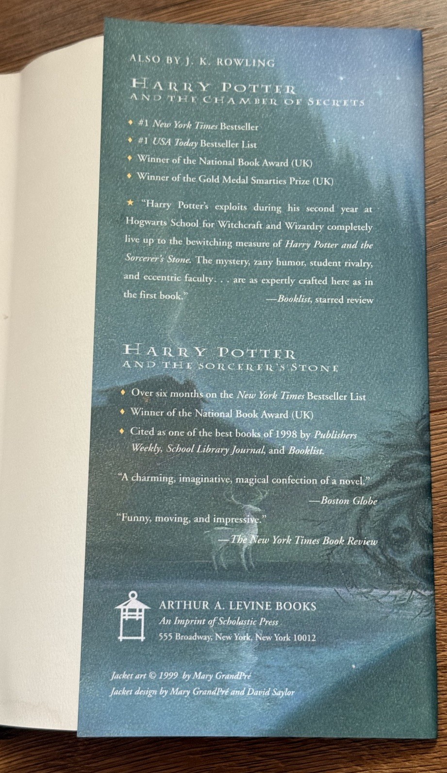 1999 HARRY POTTER and the Prisoner of Azkaban by J. K. Rowling, TRUE 1st Edition