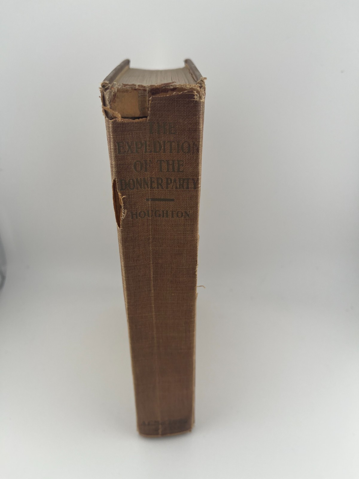 1911 THE EXPEDITION of the DONNER PARTY by Eliza Donner Houghton, 1st Edition
