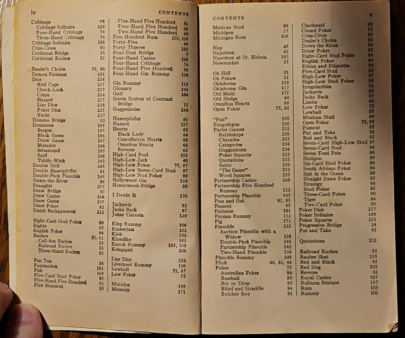 Hoyle’s Rules of Games – Morehead & Mott-Smith (Paperback, 1963)