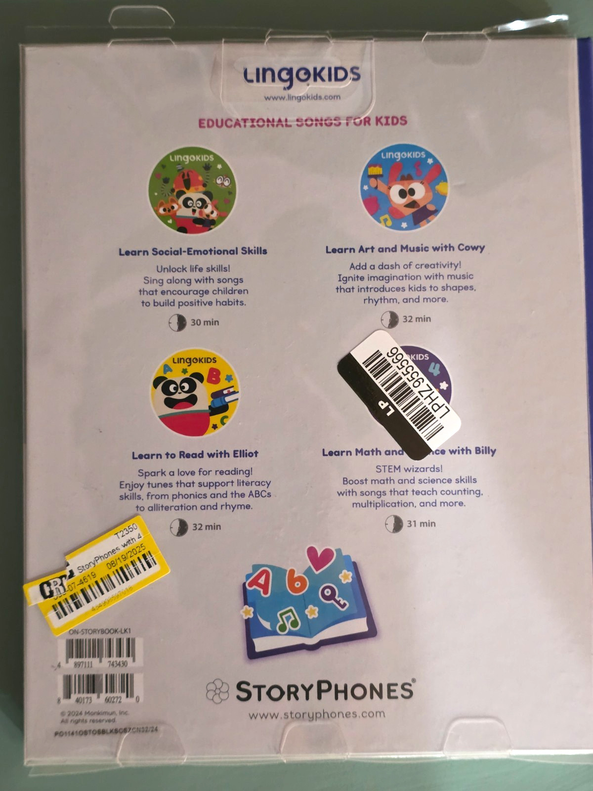 Lingokids Story Shields Collection Educational Songs For Kids – New & Sealed
