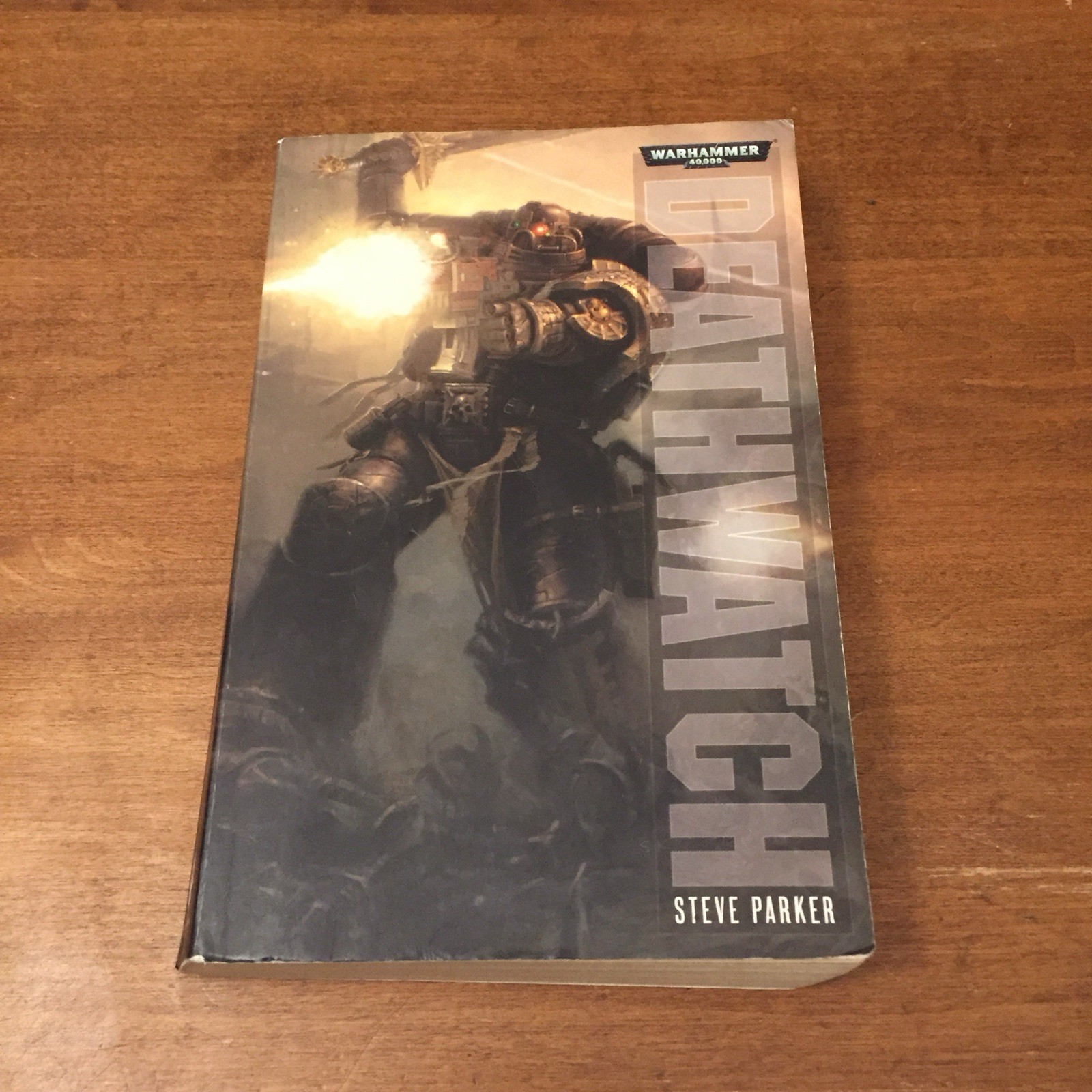 Warhammer Deathwatch Novel by Steve Parker 2013 Black Library TPB Good Cond