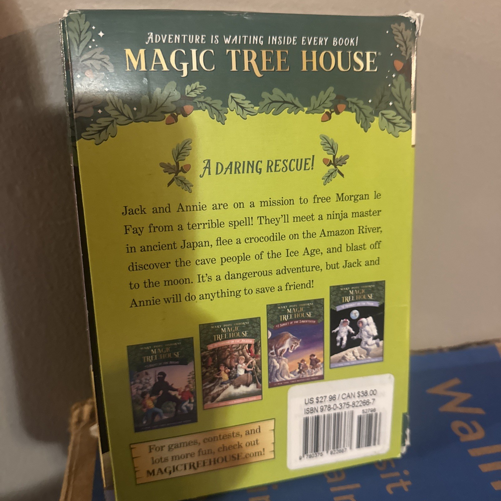 Magic Tree House Books 5-8 Boxed Set by Mary Pope Osborne (2002, Uk-Trade Paper)