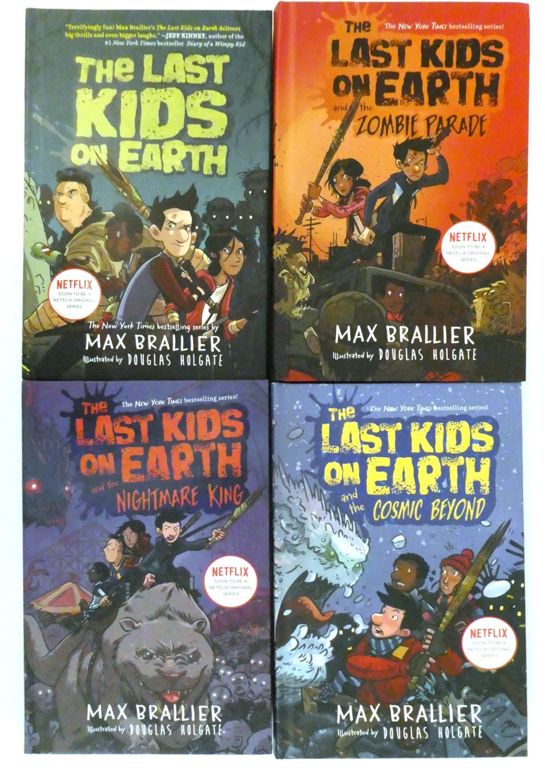 The Last Kids on Earth Lot of 8 Vol. 1-7.5 Max Brallier HB