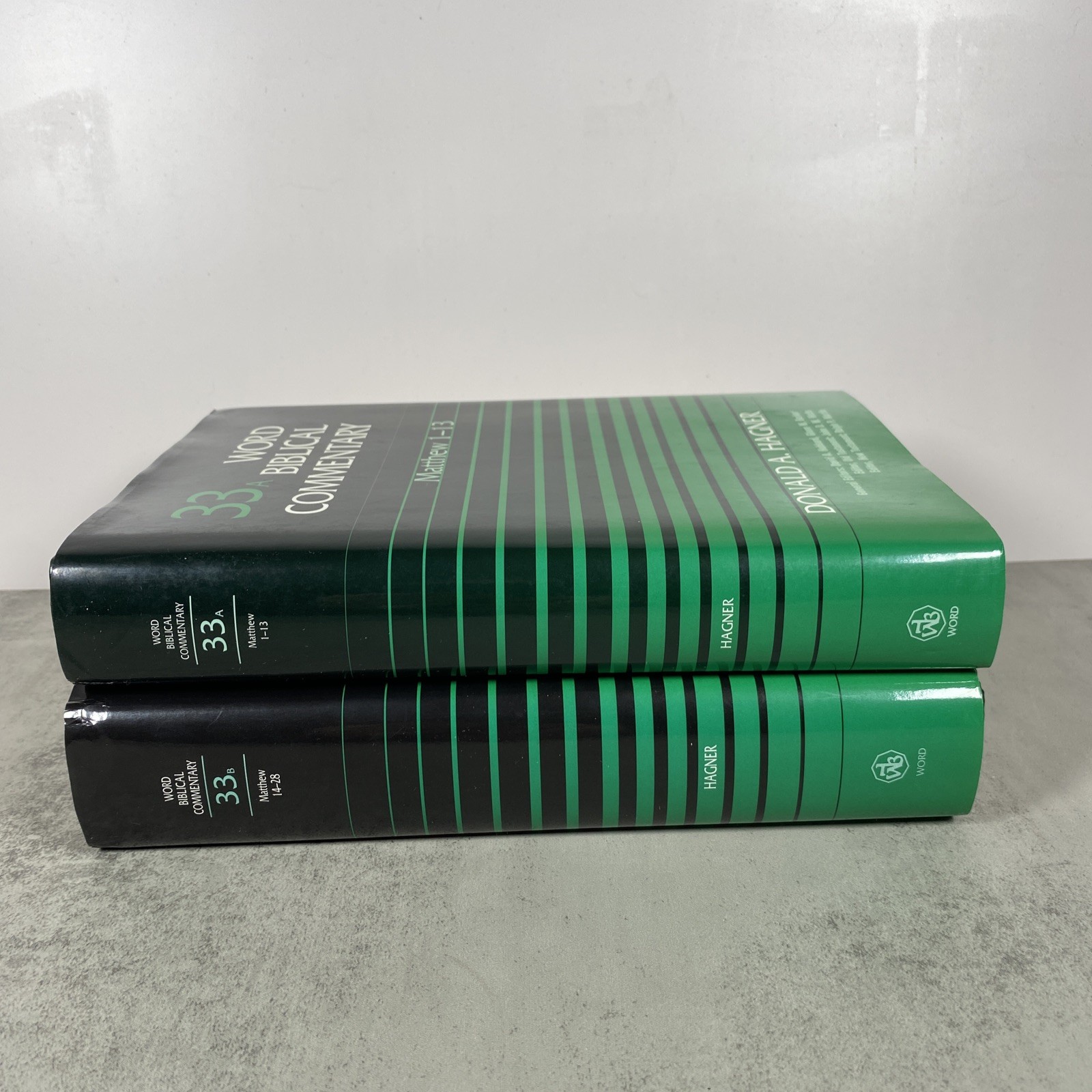 Word Biblical Commentary Vol. 33A & 33B, Matthew 1-13 & 14-28 Donald A Hagner