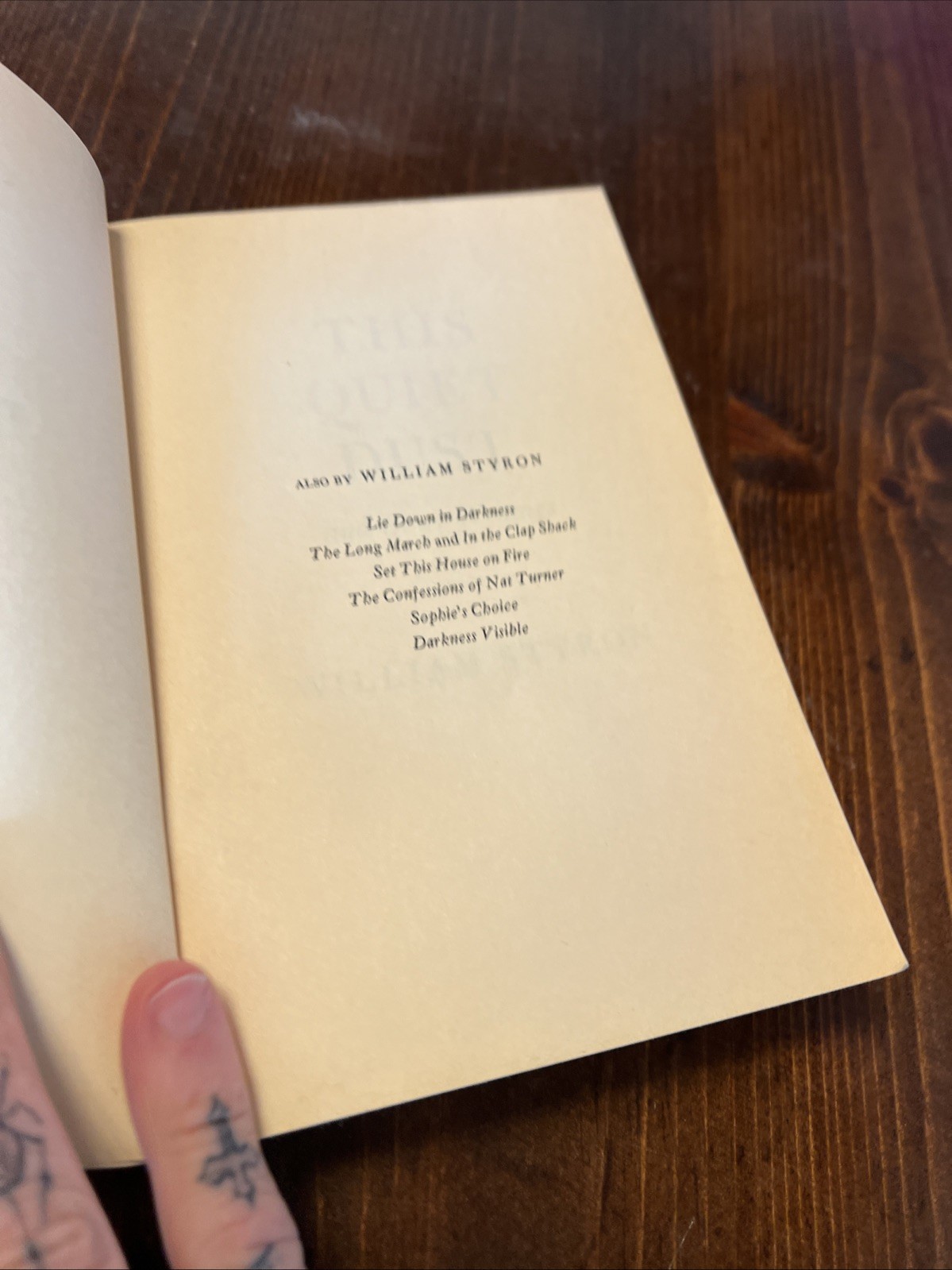 This Quiet Dust: And Other Writings…, Styron, William