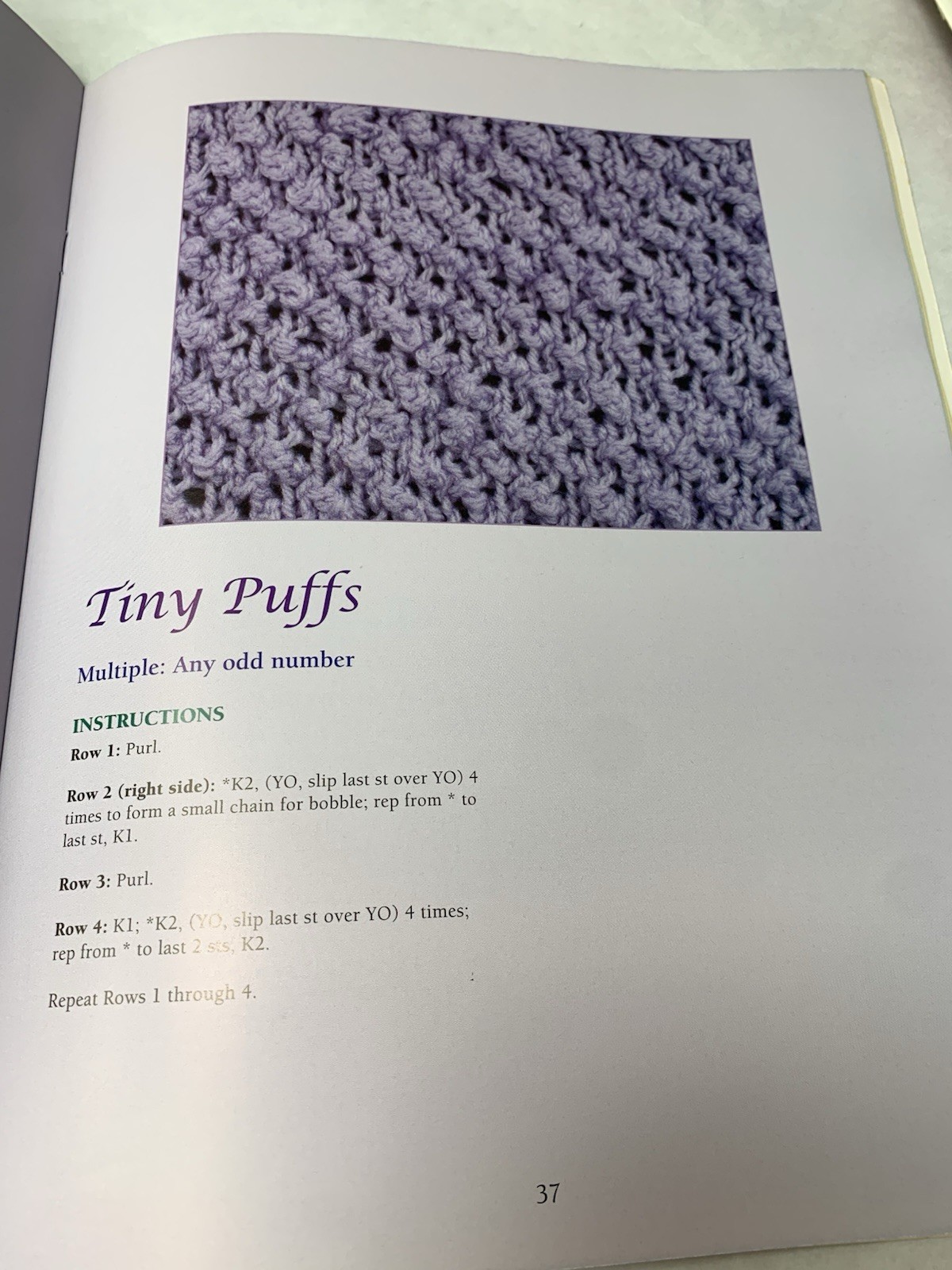 50 FABULOUS KNIT BOBBLES, POPCORNS AND PUFFS By Rita Weiss *Excellent Condition*