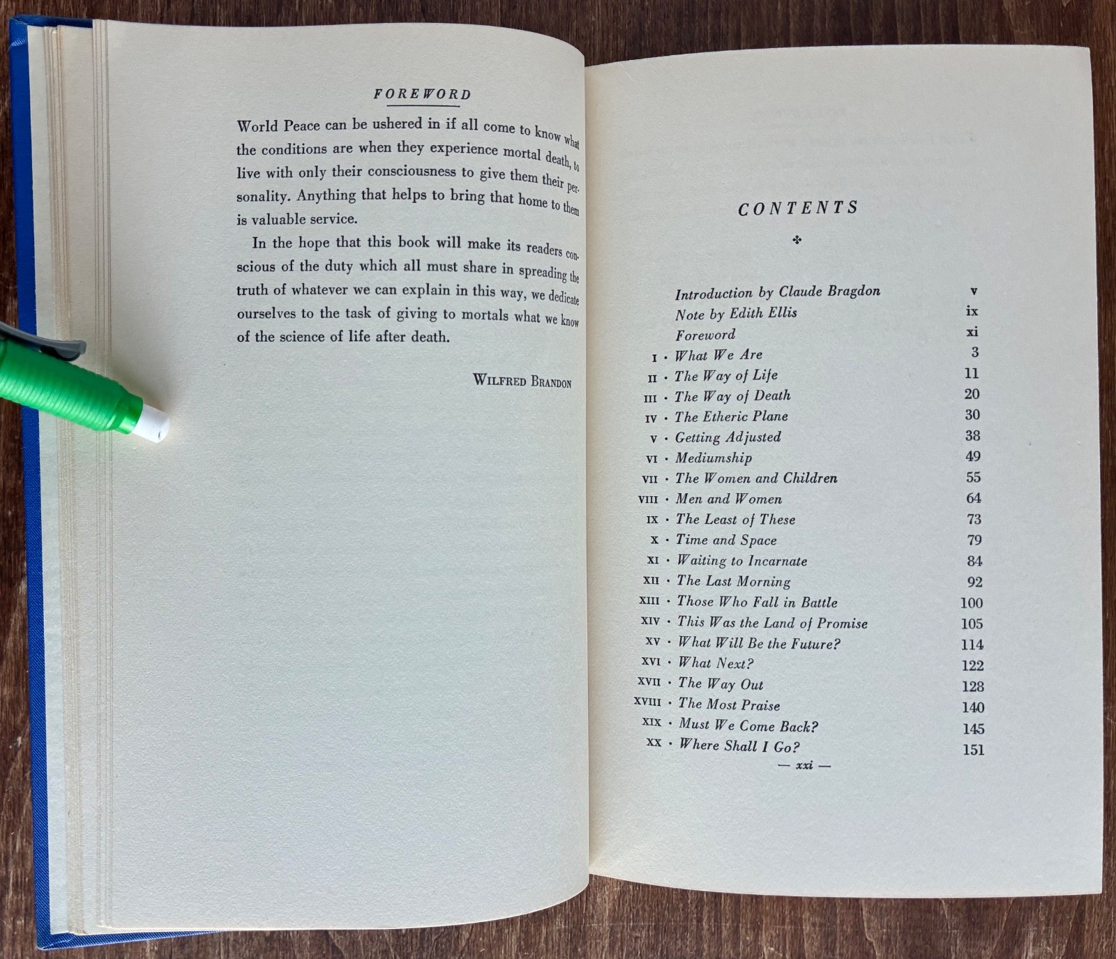 Open the Door! Wilfred Brandon 1938 (W. D. Gann Reading List) Philosophy HC/DJ