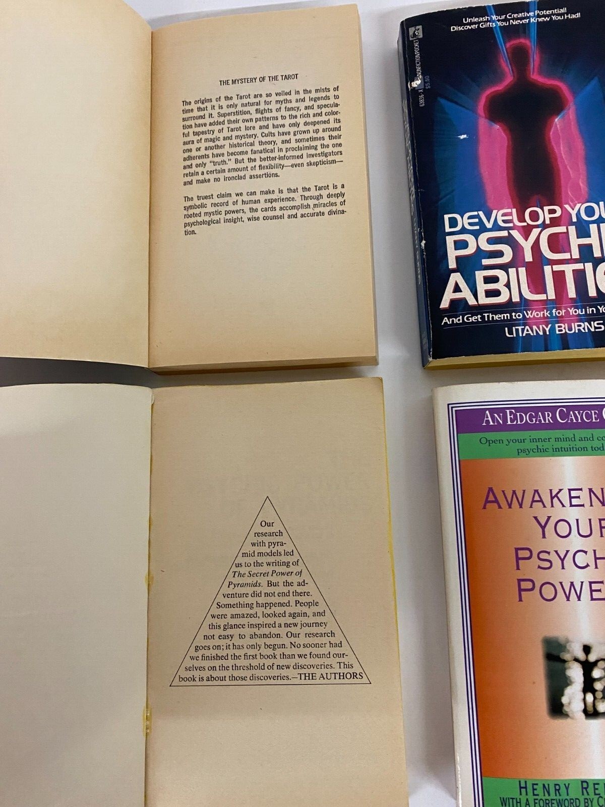 Awakening Your Psychic Powers, Develop Psychic Powers, Power of Pyramids Lot 4