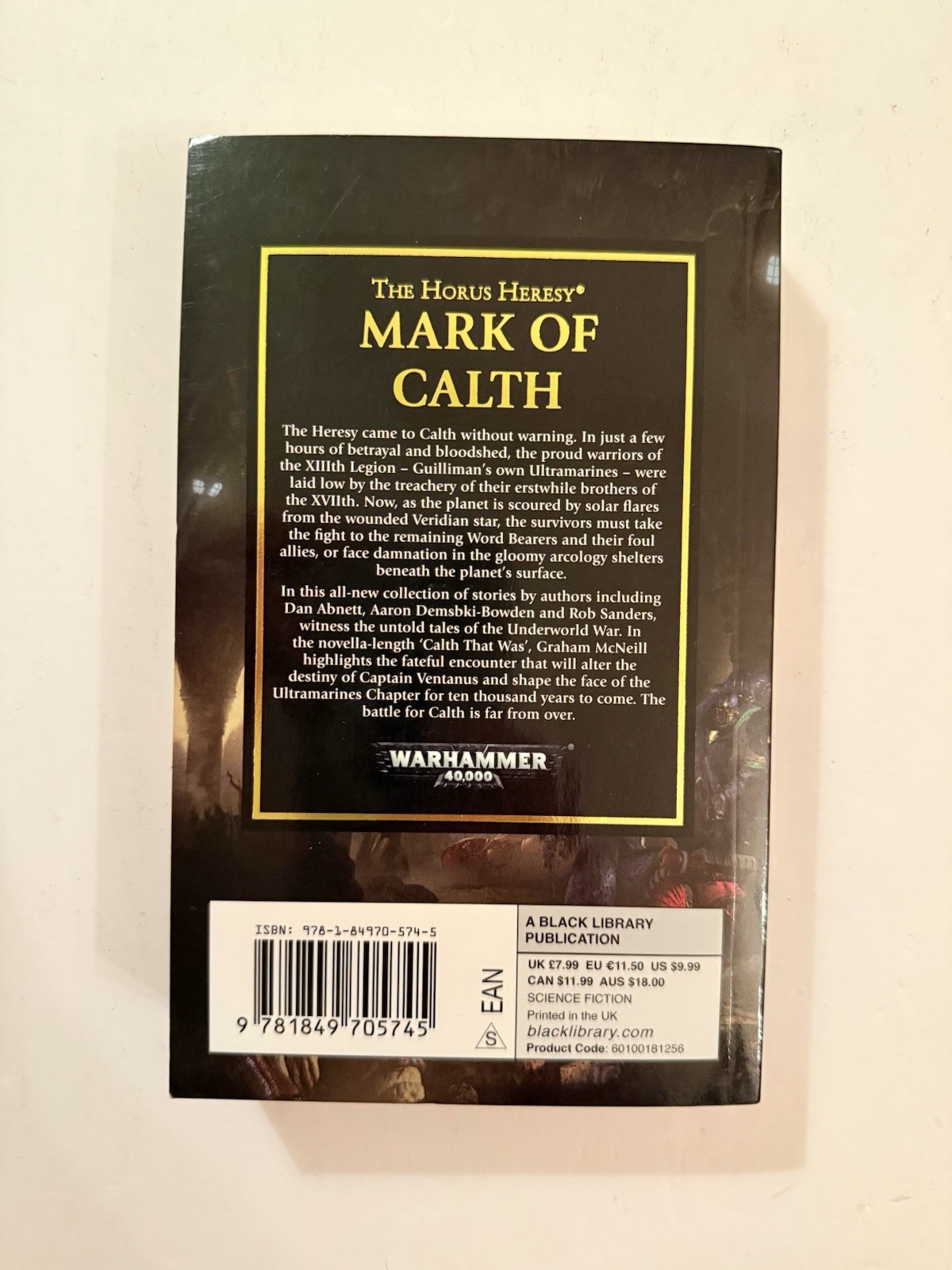 The Horus Heresy – Mark of Calth Laurie Goulding