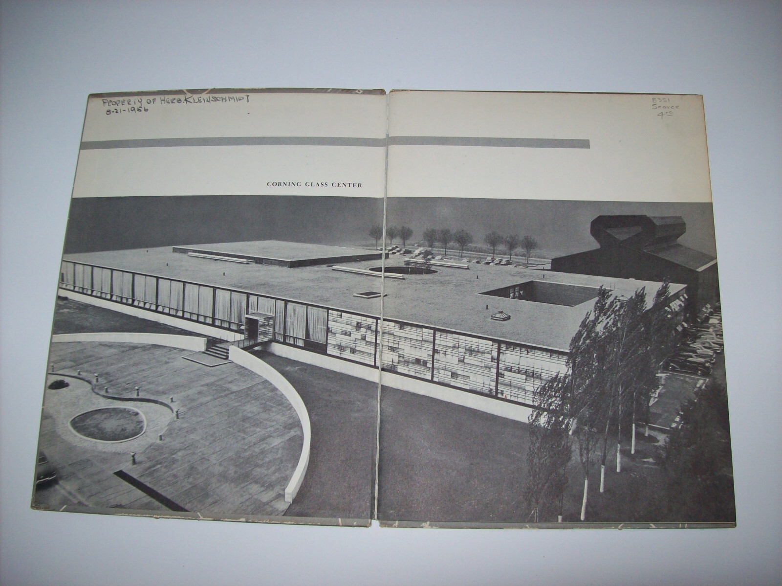 CORNING GLASS CENTER, 1952, Vintage Visitor Souvenir Book
