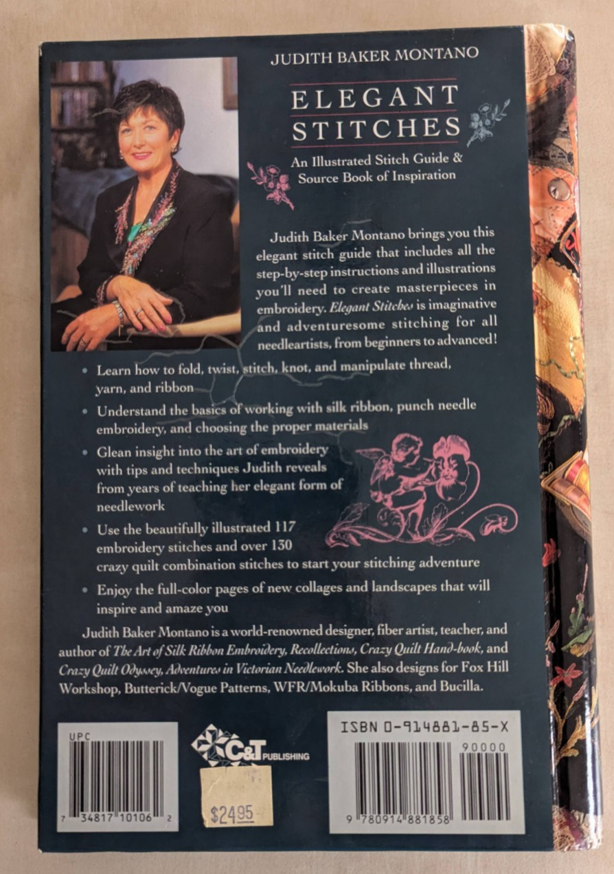 Elegant Stitches Judith Baker Montano An Illustrated Stitch Guide & Source Book