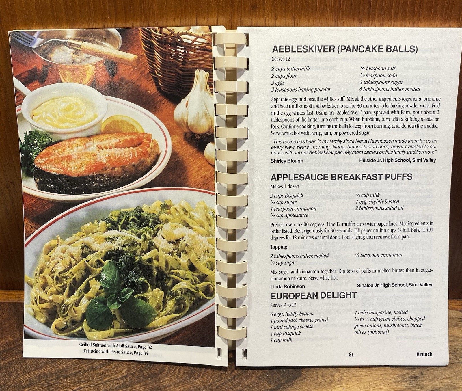 Vintage Recipe book California BBQ’S and Picnics & Parties CA Home Ec Teachers