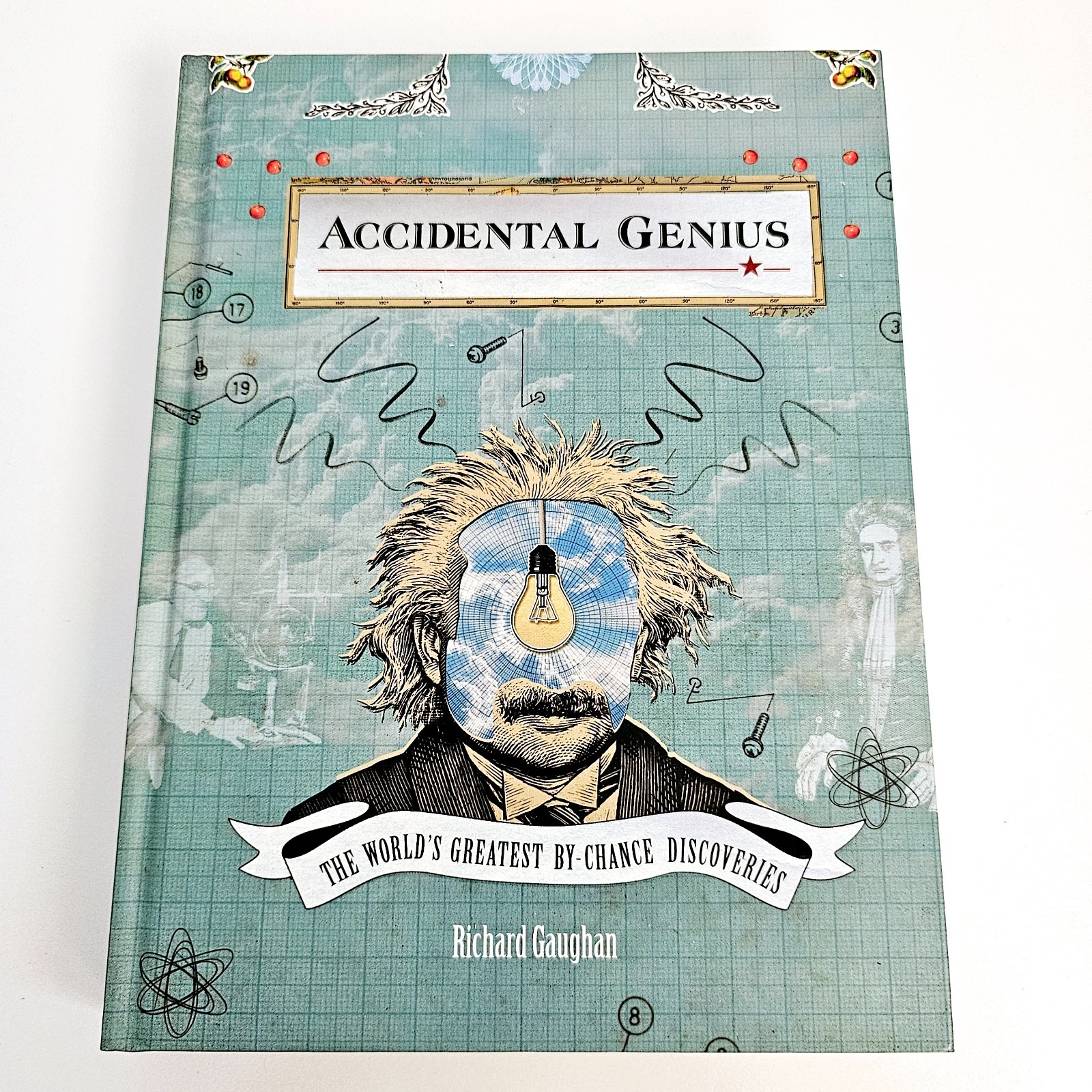 Accidental Genius Richard Gaughan Hardcover by chance discoveries Free Postage