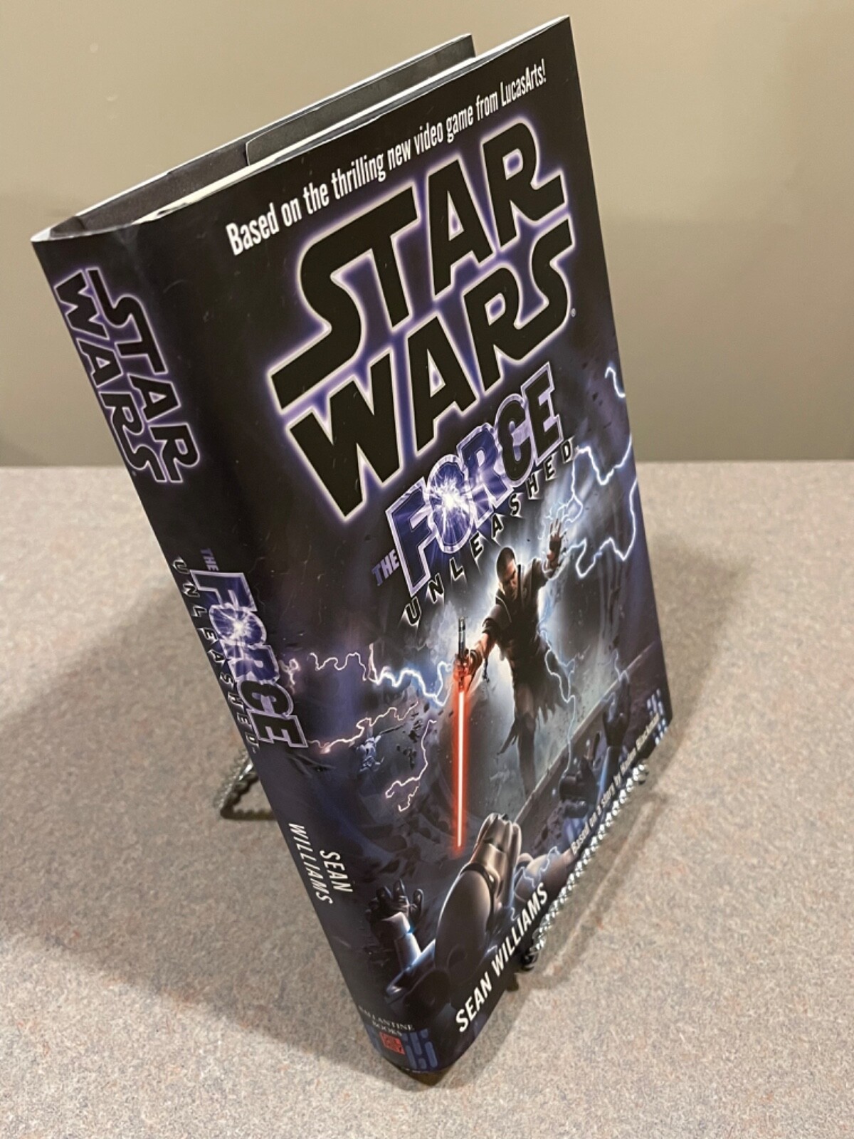 STAR WARS: The Force Unleashed by Sean Williams (1st Edition 1st Printng HC DJ)