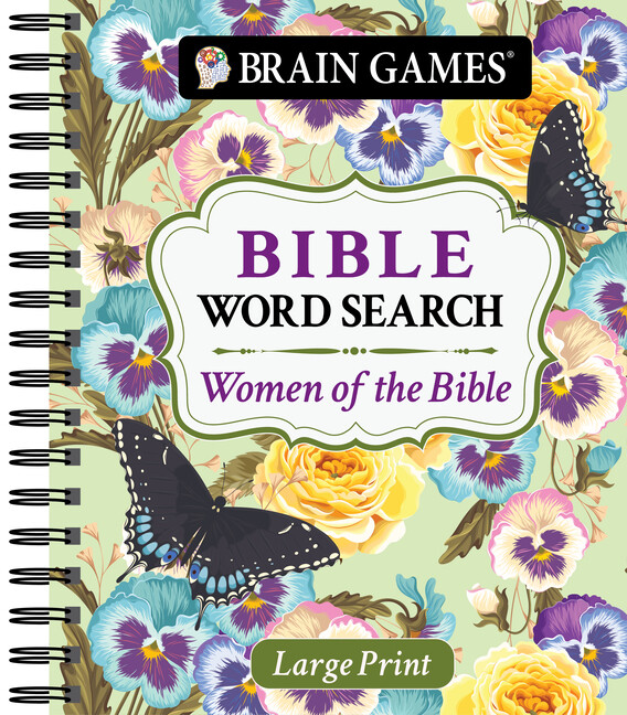 Brain Games – Large Print Bible Word Search: Women Of The Bible