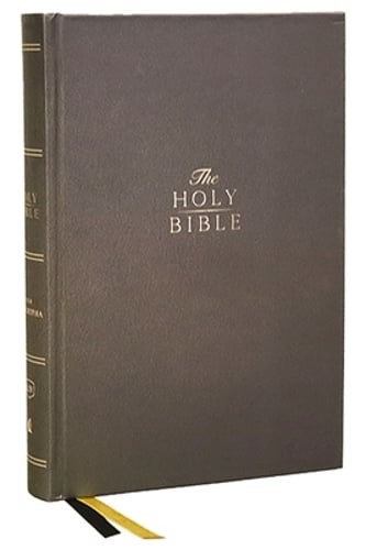 KJV Holy Bible with Apocrypha and 73,000 Center-Column Cross References,: Used