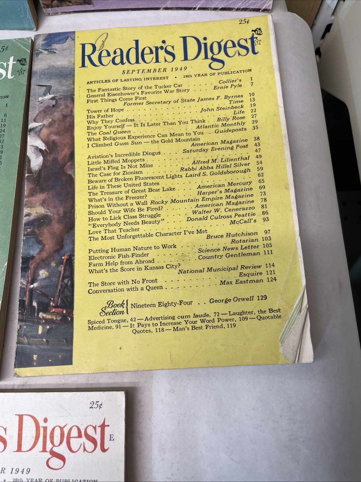 1949 READER’S DIGEST MAGAZINE Lot Of 11. Vintage History Shorts.