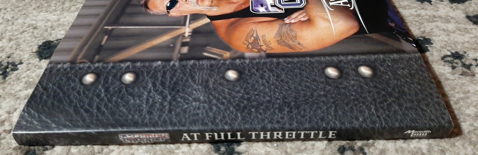 American Chopper at Full Throttle Hardcover Coffee Table Book Larry Erickson