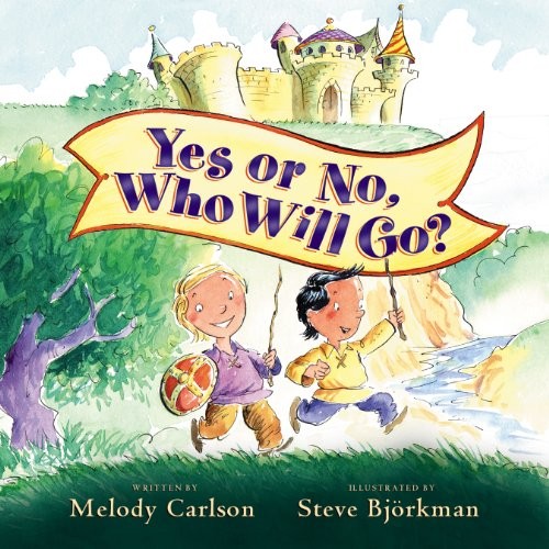 YES OR NO, WHO WILL GO By Melody Carlson & Steve Bjorkman – Hardcover EXCELLENT