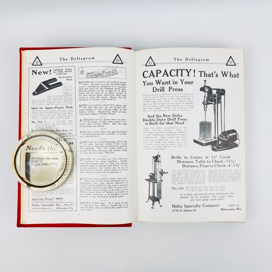 The Deltgram Volumes 1 – 15 Complete in Three Books – Rockwell Manufacturing Co