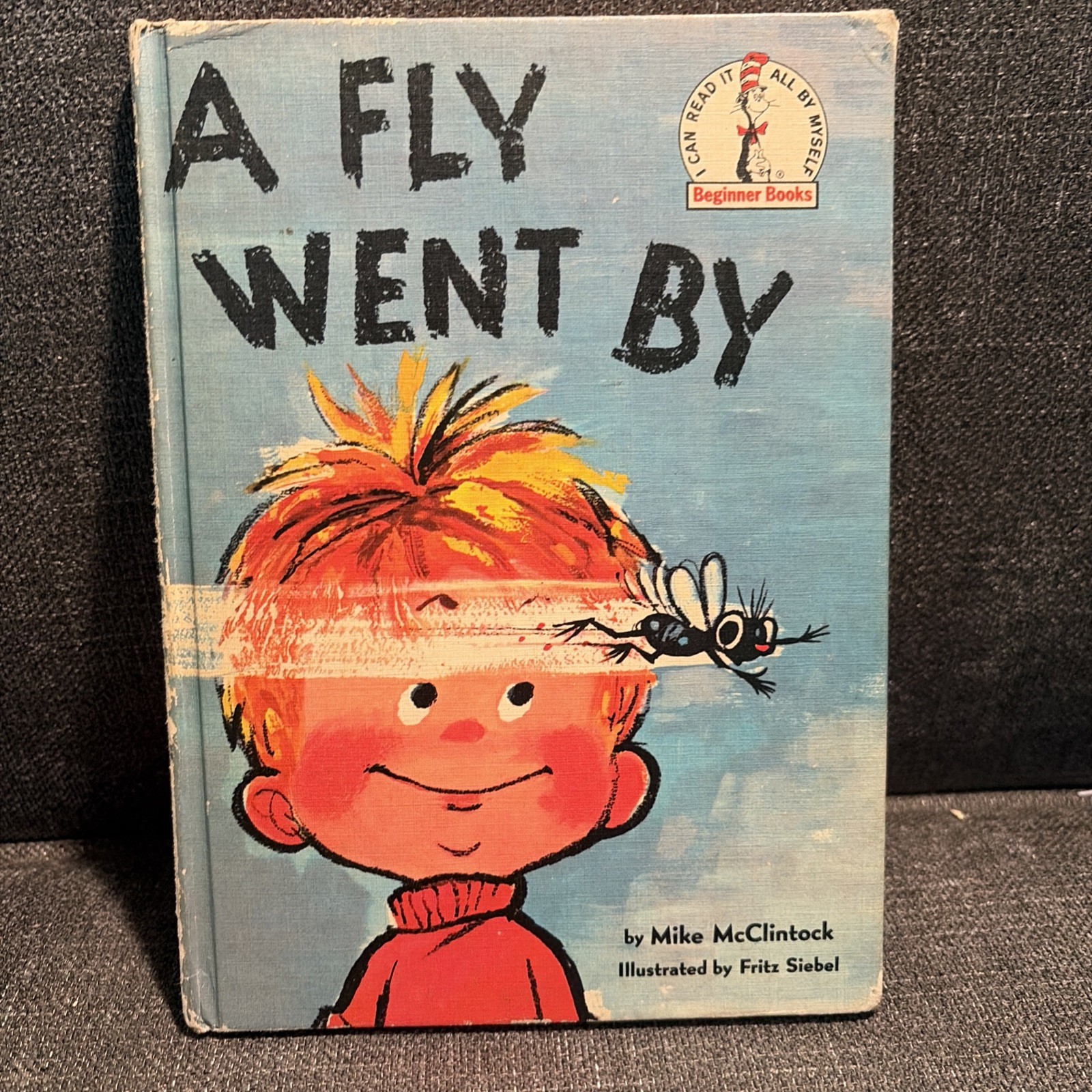 A Fly Went By 1958 1st Book Club Edition Dr. Seuss Beginner Reader Vintage Clean