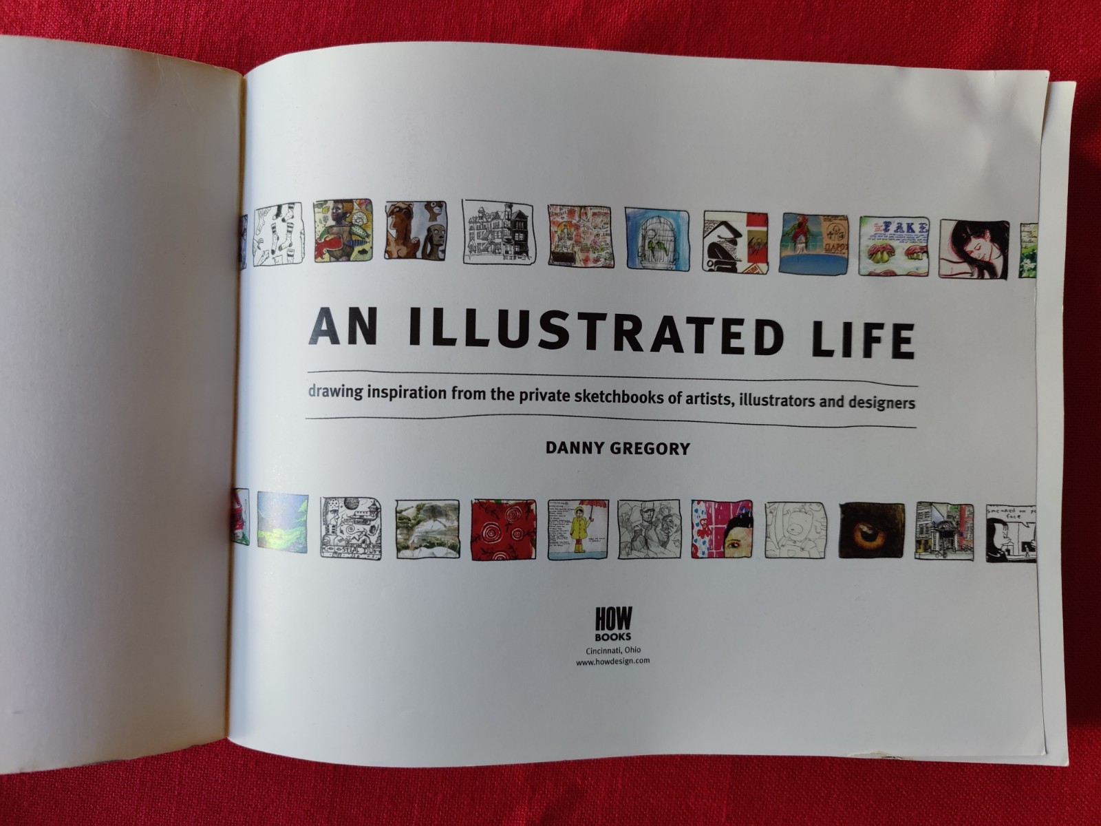 An Illustrated Life by Danny Gregory, art book