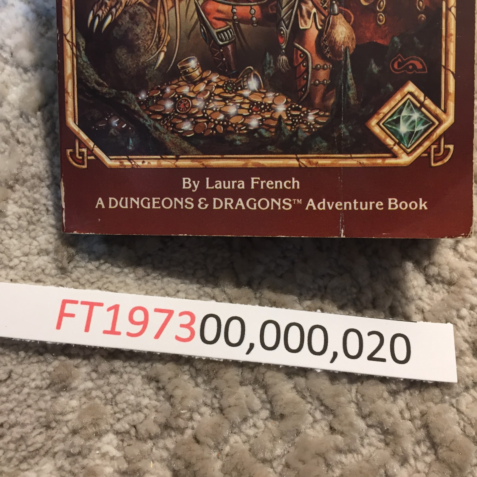 The Dragon’s Ransom Laura French Endless Quest #16 1984 TSR Dungeons And Dragons
