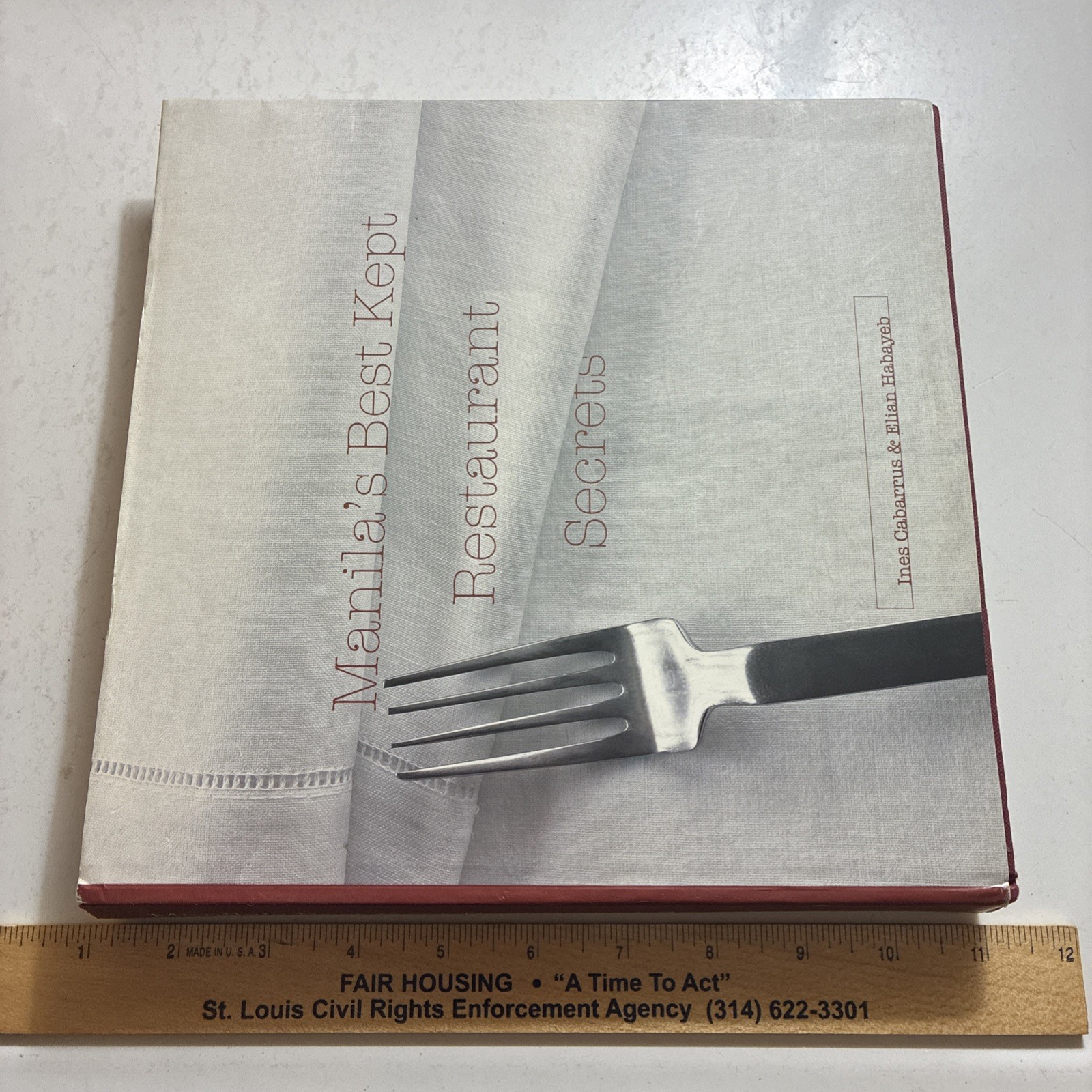 Signed Cookbook Manila’s Best Kept Restaurant Secrets Philippines Filipino Books