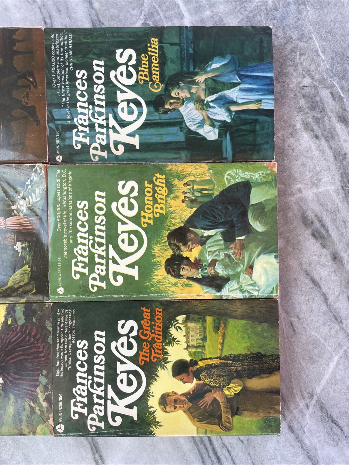 6 VTG PBK Books Frances Parkinson Keyes Romance Variety Heritage