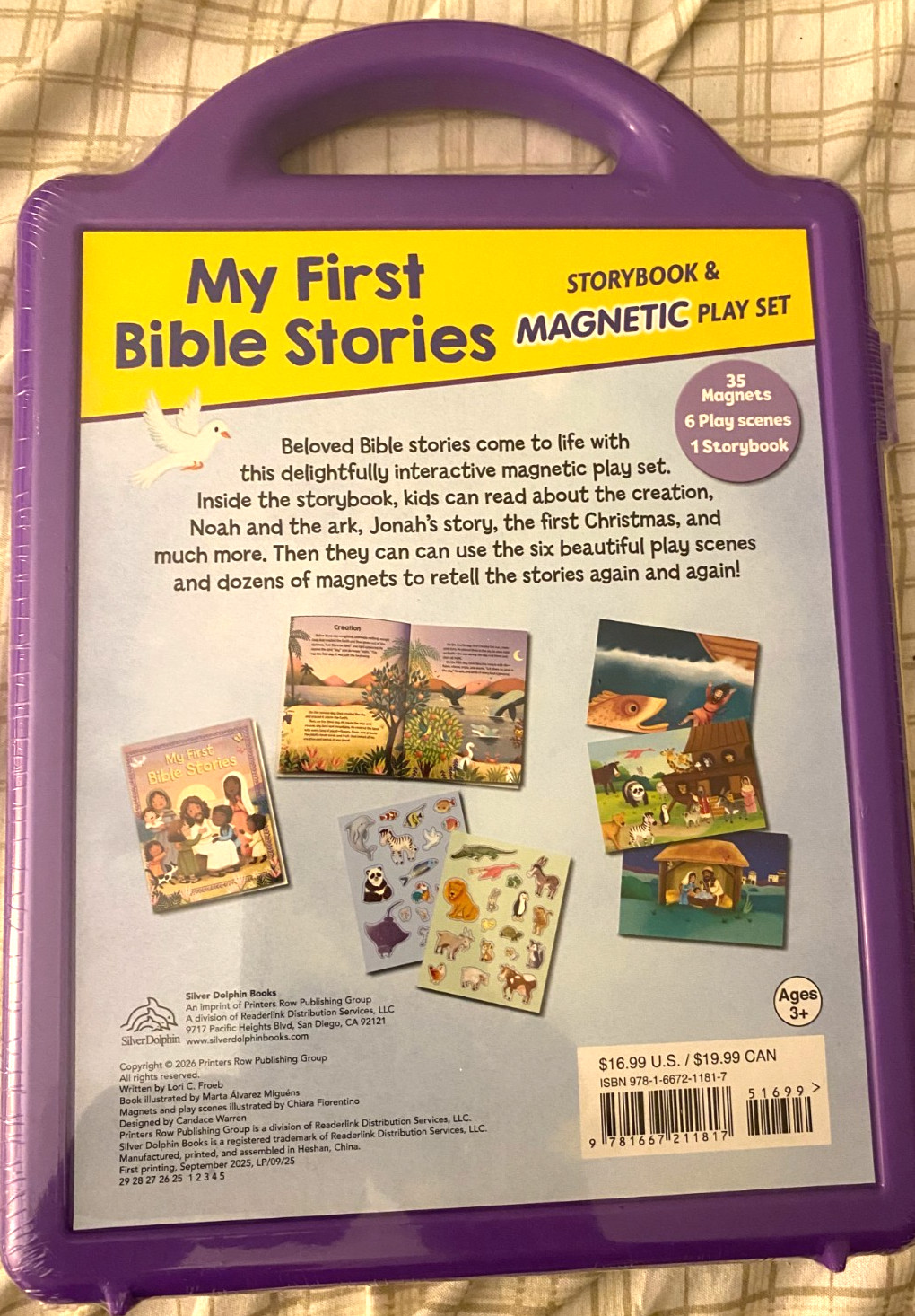 My First Bible Stories: Storybook & Magnetic Play Set (Mixed Media Product)