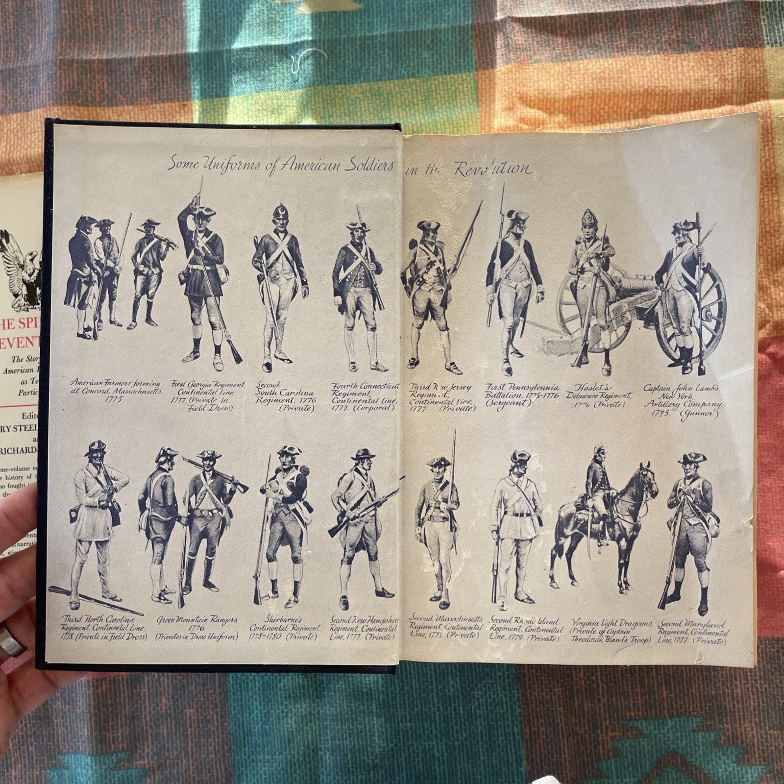 The Spirit of ‘Seventy-Six by Henry Commager & Morris (1967, Harper & Row HCDJ)