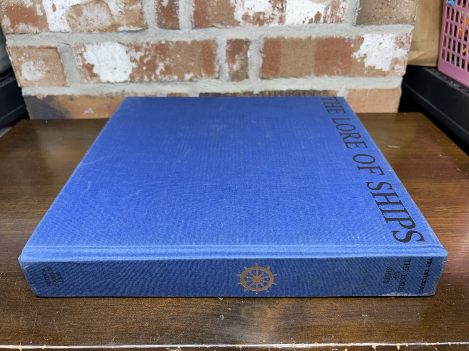 THE LORE OF SHIPS Tre Tryckare ~1963 Hardcover First Edition Printed in Sweden
