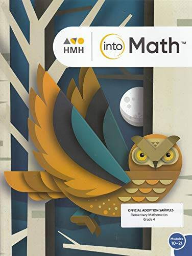 HMH: into Math Student workbook Grade 4, Modules 10 – 21 – Paperback – VERY GOOD