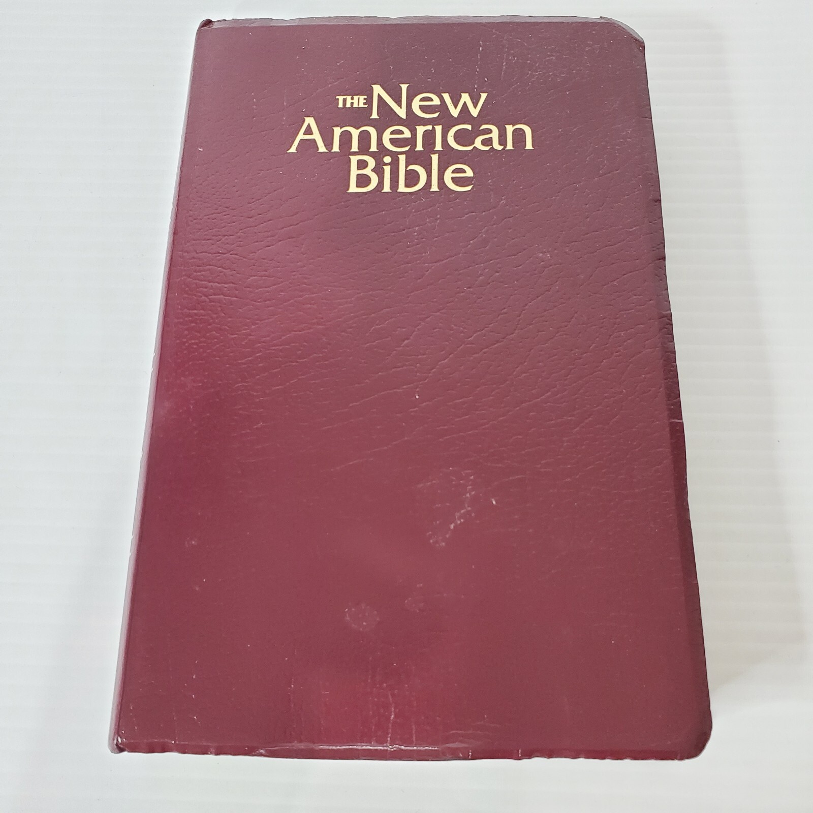 The New American Bible Catholic Red Letter Edition Hardcover 2011 World Press