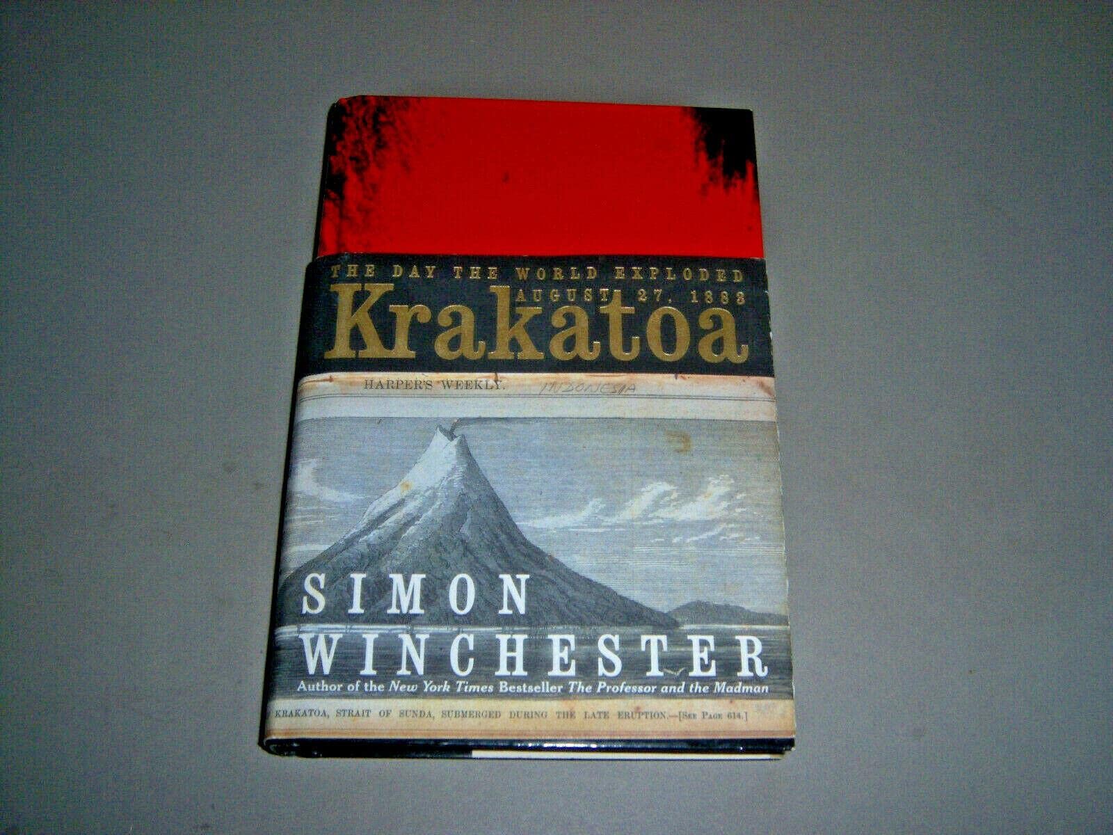 Krakatoa: The Day the World Exploded – hardcover Winchester, Simon